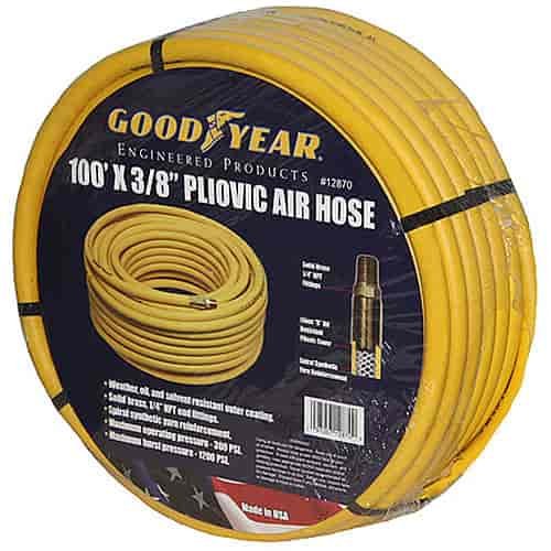Yellow Pliovic Air Hose 3/8"