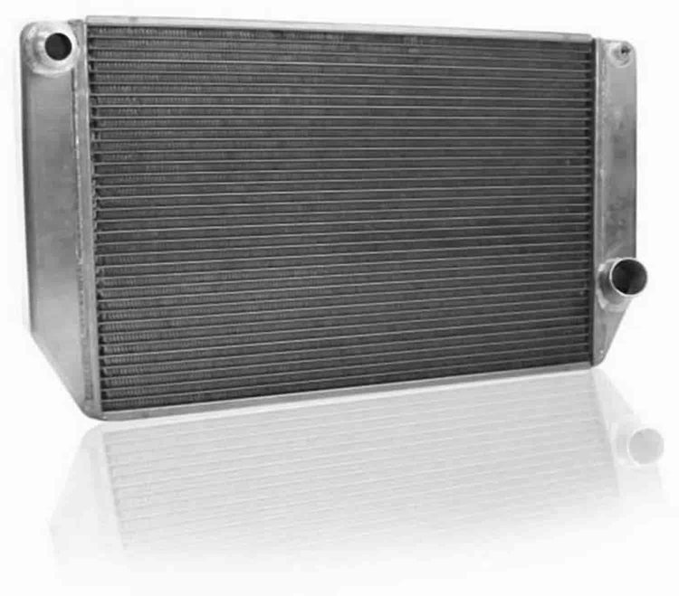 ClassicCool Universal Fit Radiator Single Pass Crossflow Design 27.50" x 15.50" with 16AN Inlet