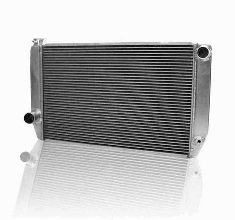 ClassicCool Universal Fit Radiator Single Pass Crossflow Design 27.50" x 15.50" with Straight Outlet