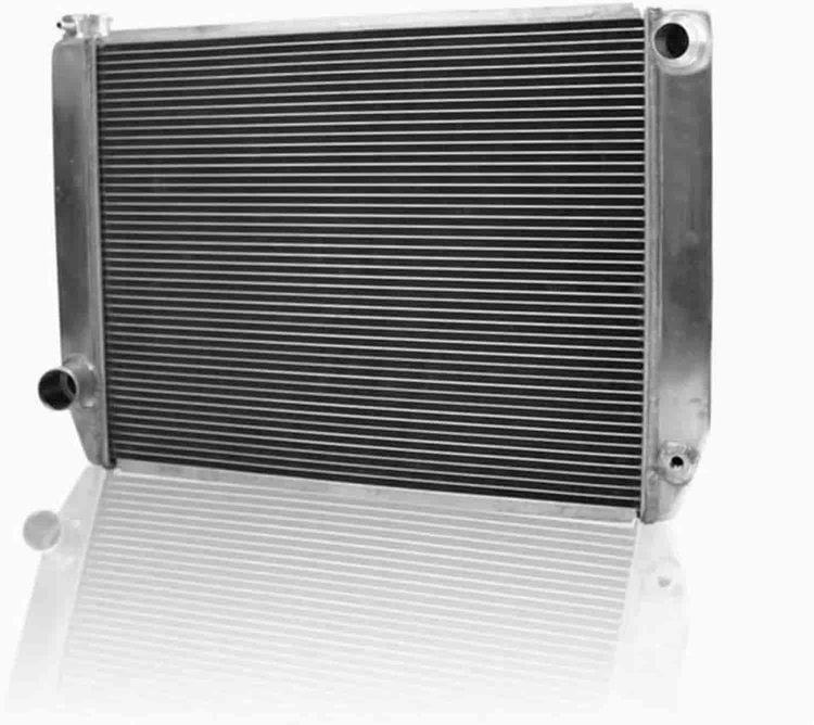 ClassicCool Universal Fit Radiator Single Pass Crossflow Design 27.50" x 19" with 16AN Inlet