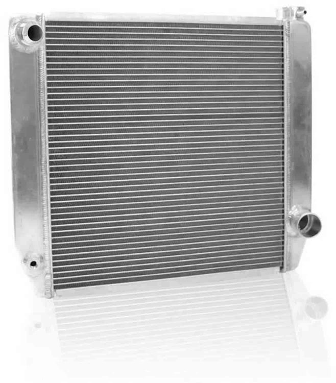MegaCool Universal Fit Radiator Single Pass Crossflow Design 22" x 19" with 16AN Inlet