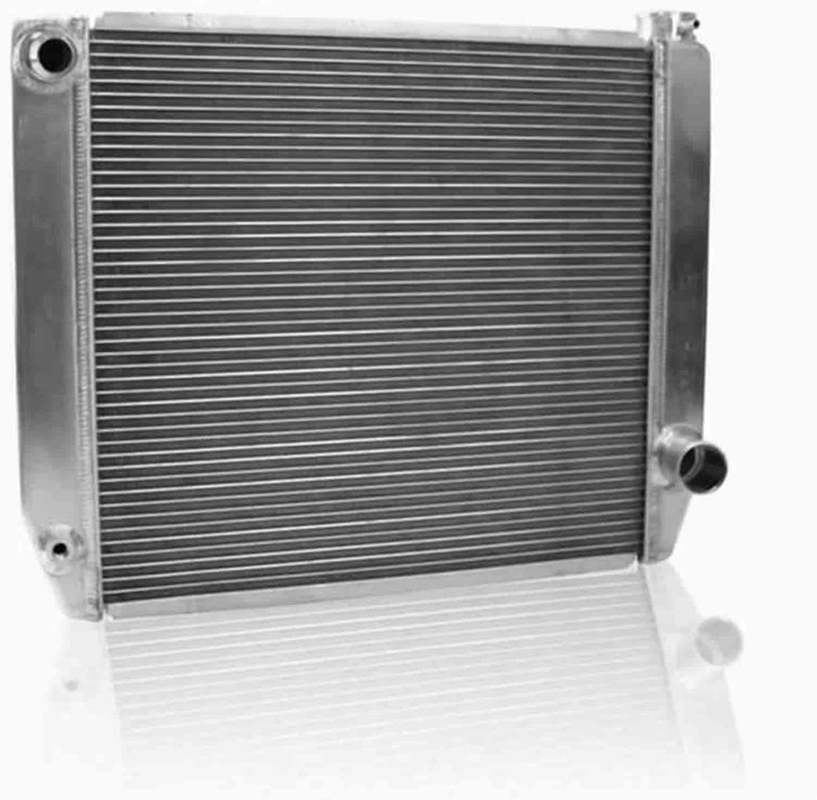 MegaCool Universal Fit Radiator Single Pass Crossflow Design 24" x 19" with 16AN Inlet