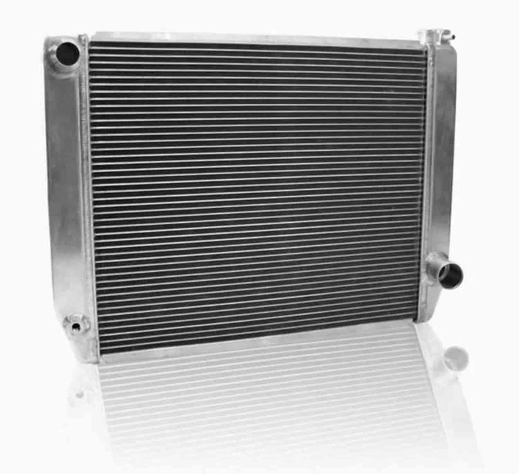 MegaCool Universal Fit Radiator Single Pass Crossflow Design 26" x 19" with 16AN Inlet