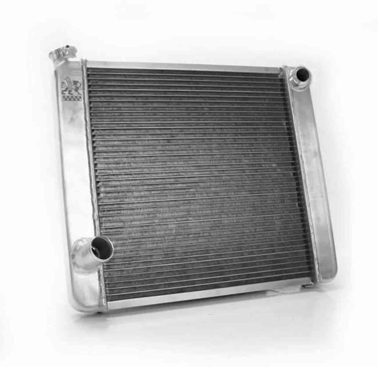 MegaCool Universal Fit Radiator Single Pass Crossflow Design 22" x 19" with 16AN Inlet