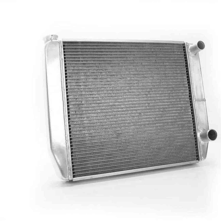 MegaCool Universal Fit Radiator Dual Pass Crossflow Design 24" x 19" with Straight Outlet