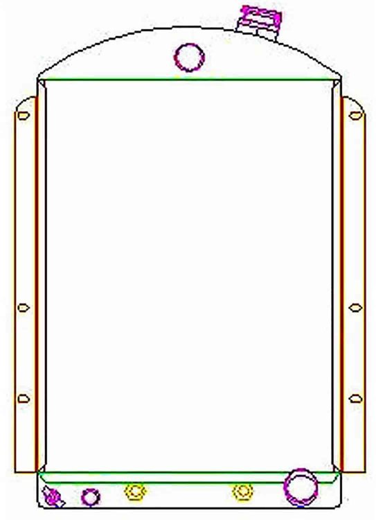 ExactFit Radiator for 1937 Chevrolet