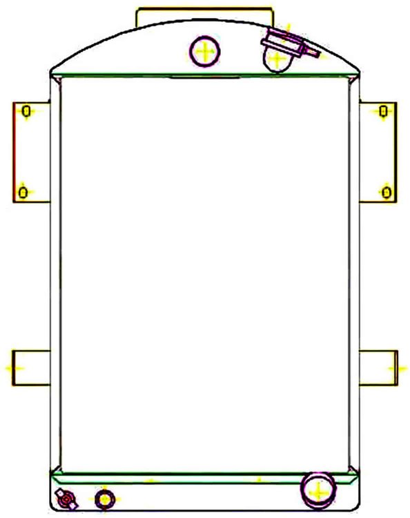 ExactFit Radiator for 1935-1936 Chevrolet Master