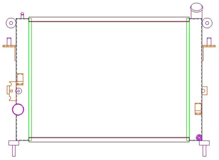 ExactFit Radiator for 2006-2009 Pontiac Solstice