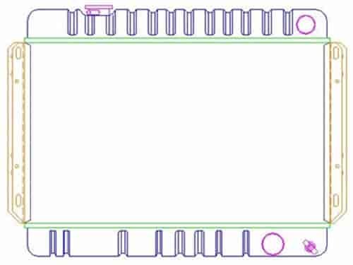 ExactFit Radiator for 1963-1967 Chevelle