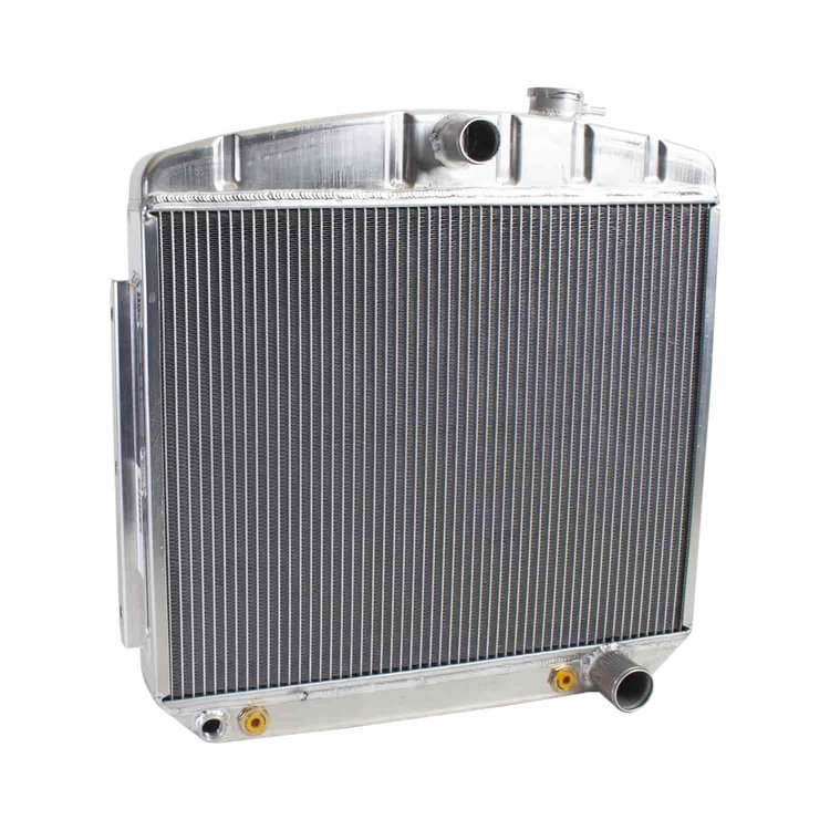 ExactFit Radiator for 1955-1956 Chevrolet Car for Chevy V8 Mount with Transmission Cooler