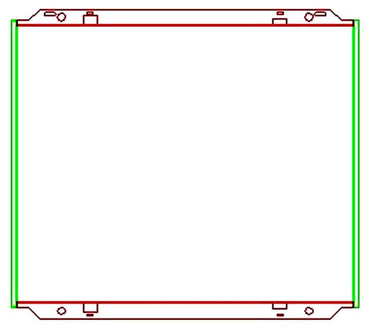 ExactFit Radiator for 1968 Galaxie, Thunderbird, Monterey, & LTD with Late Small Block & Big Block