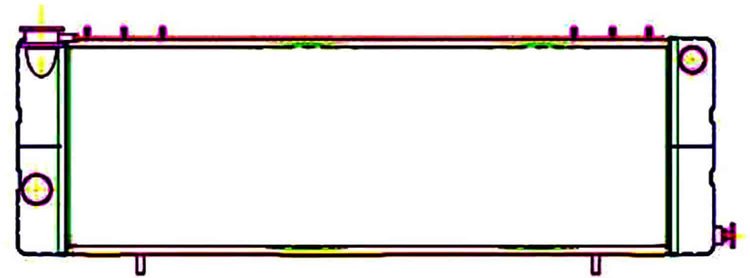 PerformanceFit Radiator for 1991-2001 Jeep Cherokee