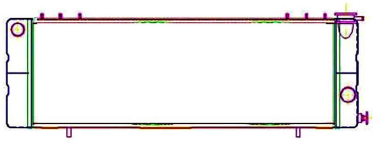 PerformanceFit Radiator for 1991-2001 Jeep Cherokee