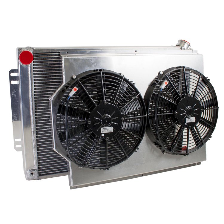 PerformanceFit Radiator ComboUnit for GM 1964-1967 A Body & 1967-1969 F Body