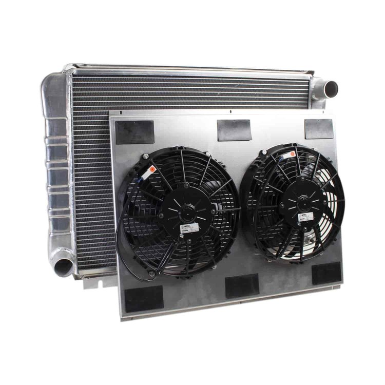 ExactFit Radiator ComboUnit for 1960-1963 Galaxie with Late Ford Small Block & Big Block