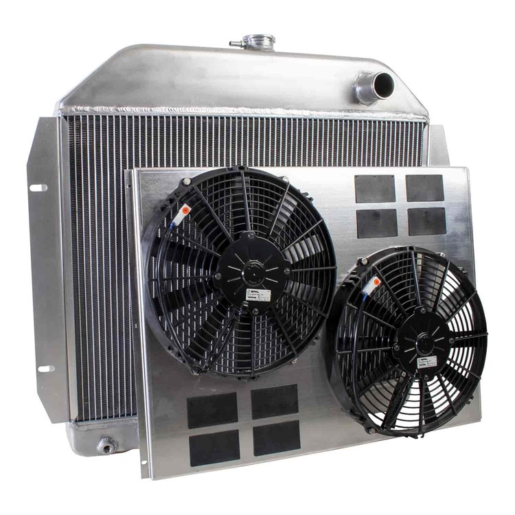 ExactFit Radiator ComboUnit for 1966-1977 Ford Truck F-100, F-150, F-250, & F-350