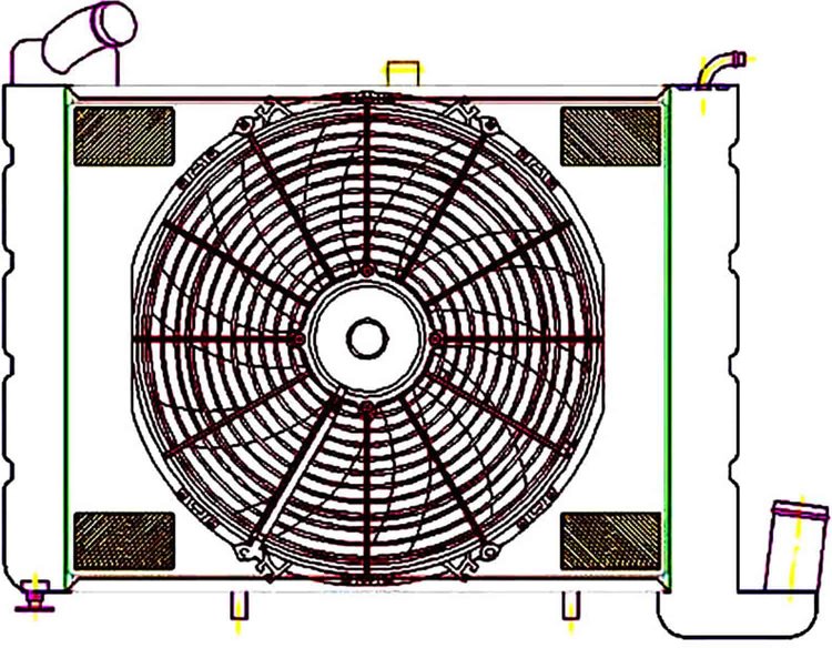 ExactFit Radiator ComboUnit for 1963-1972 Corvette