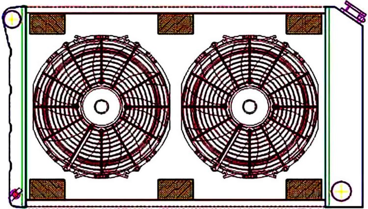 ExactFit Radiator ComboUnit for 1970-1981 Firebird Trans AM