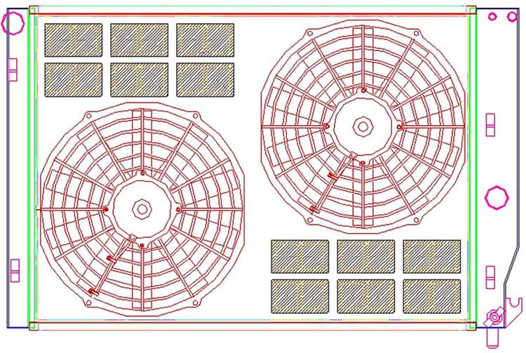 ExactFit Radiator ComboUnit for 1997-2004 Corvette