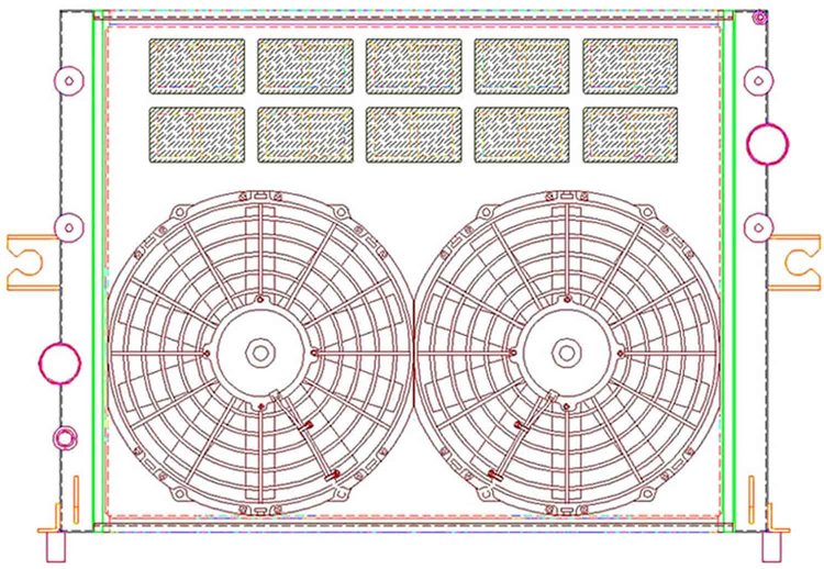ExactFit Radiator ComboUnit for 2014 C7 Corvette