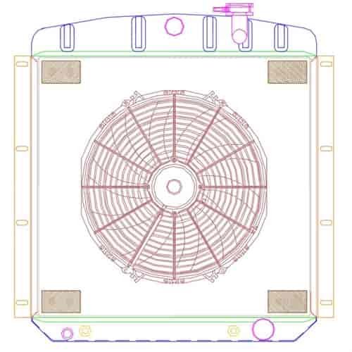 PerformanceFit Radiator ComboUnit