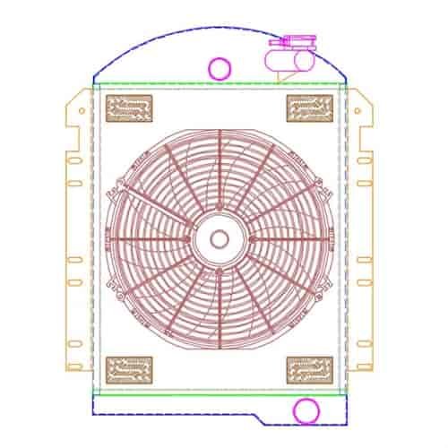 PerformanceFit Radiator ComboUnit