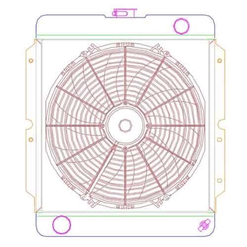 PerformanceFit Radiator ComboUnit