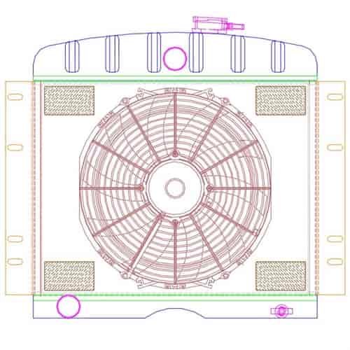 PerformanceFit Radiator ComboUnit
