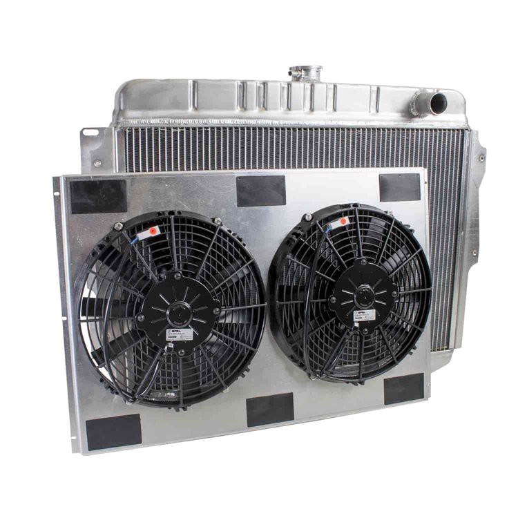 ExactFit Radiator ComboUnit for 1966-1969 Chrysler B Body Belvedere/Satellite/Coronet/Charger with Big Block