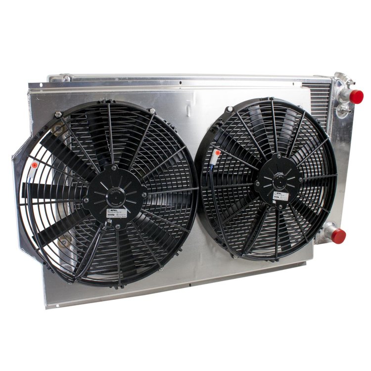 PerformanceFit Radiator ComboUnit for GM 1968-1977 A Body, 1978-1988 G Body, 1970-1981 F Body