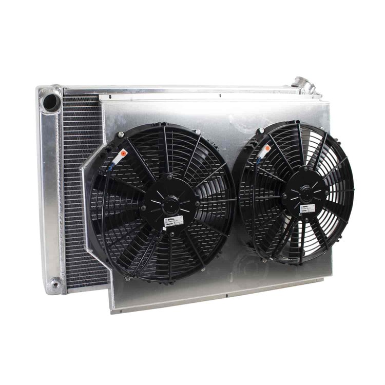 PerformanceFit Radiator ComboUnit for GM 1968-1979 X Body with Transmission Cooler