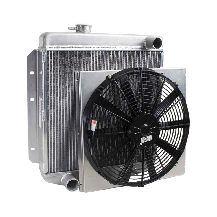 ExactFit Radiator ComboUnit for 1963-1965 Falcon/Comet & 1965-1966 Ford Mustang with Late Small Block & L6