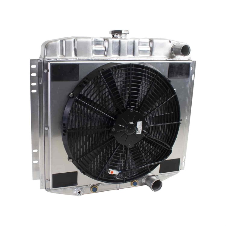 ExactFit Radiator ComboUnit for 1967-1970 Ford Mustang/Mercury Cougar with Early Small Block