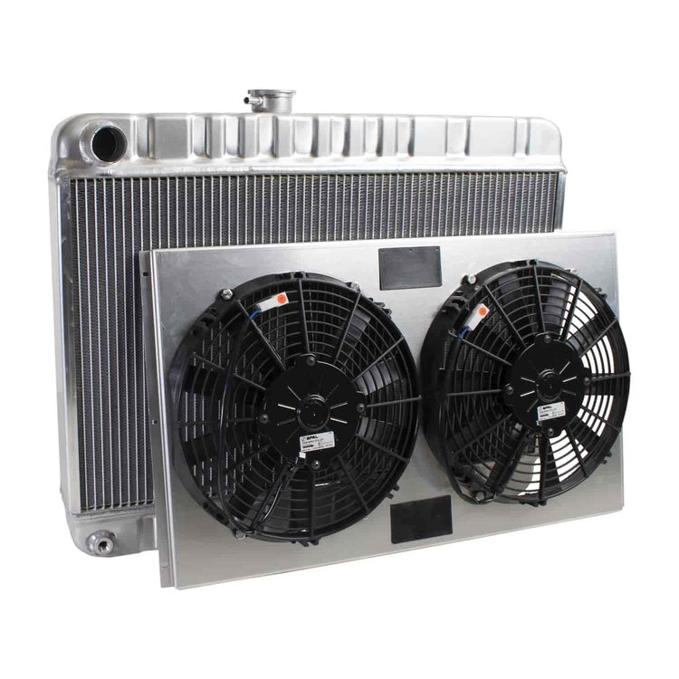 ExactFit Radiator ComboUnit for 1965-1967 GTO/Lemans/Tempest with Transmission Cooler