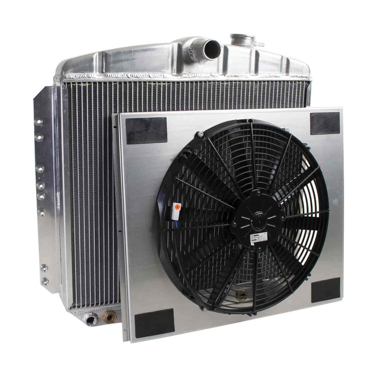 ExactFit Radiator ComboUnit for 1949-1954 Chevrolet Car with Transmission Cooler