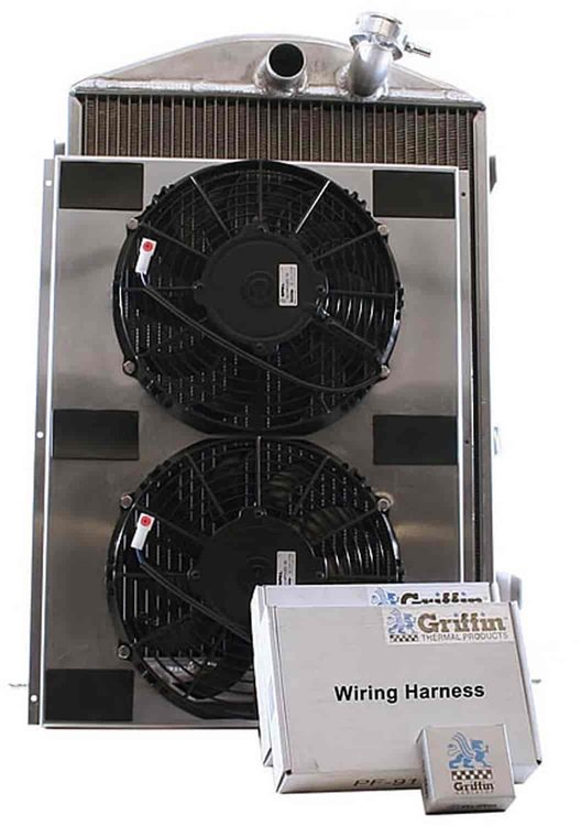 ExactFit Radiator ComboUnit for 1932 Model B with Early GM Engine