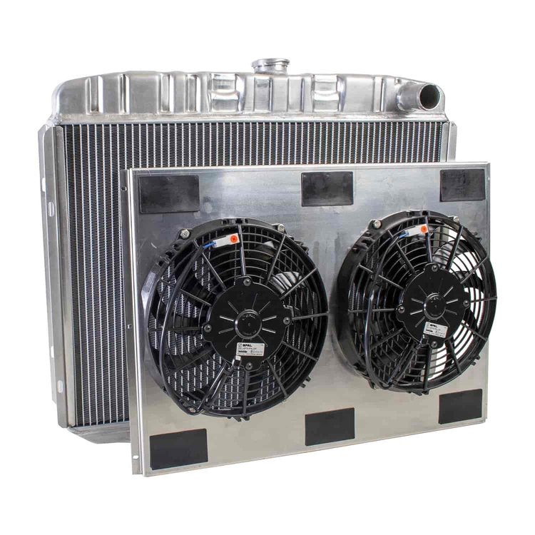 ExactFit Radiator ComboUnit for 1967-1969 Fairlane, Ranchero, Torino, Galaxie & Comet with Big Block
