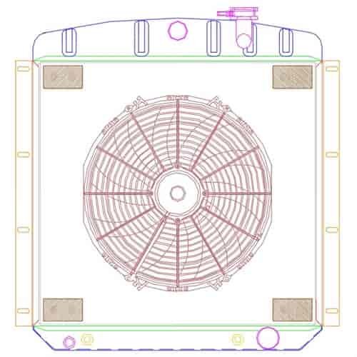 PerformanceFit Radiator ComboUnit