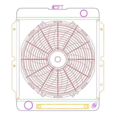 PerformanceFit Radiator ComboUnit