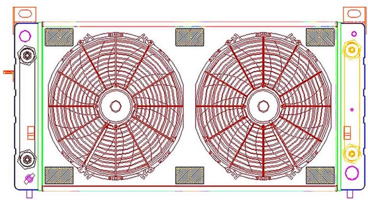 ExactFit Radiator ComboUnit for 2002-2011 Chevy/GMC Sierra, Silverado,Tahoe, Suburban & Yukon