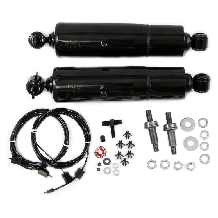 HiJacker Air Adjustable Shock Absorbers for 1966-1996 Chevy Caprice & 1958-1996 Chevy Impala [Steel Dust Tube]