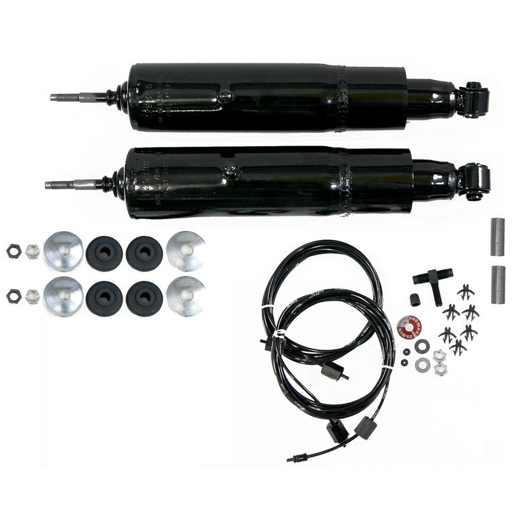 HiJacker Air Adjustable Shock Absorbers for 2007-2021 Toyota Tundra & 1997-2003 Ford F-150 [Steel Dust Tube]