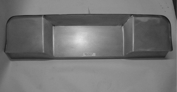 CV202 Firewall for 1955-1959 Chevy Pickup w/ Small Block, 1.5 in. Setback