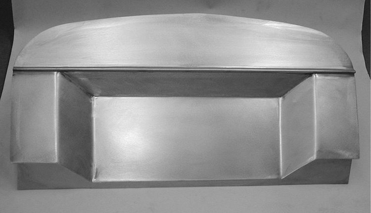 CV235 Firewall for 1940 Chevy Passenger Car w/ Small Block, 2 in. Setback