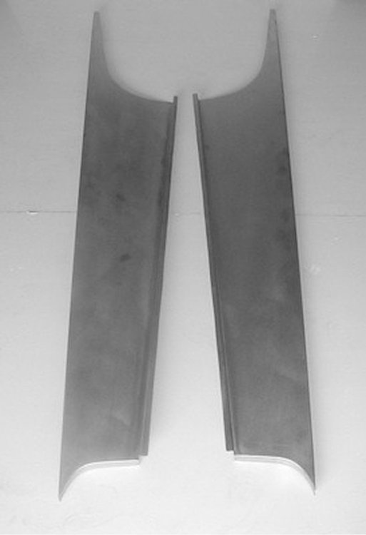 CV247-B Running Boards for 1939 Chevy Passenger Car, Smooth