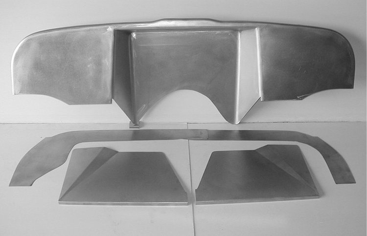 CV255 Firewall for 1967-1972 Chevy Pickup, 5 in. Setback