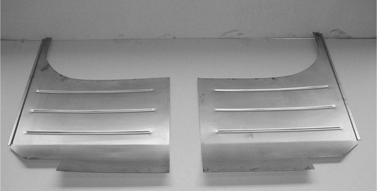 CV273 Floorboard Kit for 1955-1957 Chevy Passenger Car, Rear Floor Repair Kit, Matches & Uses Stock Tunnel