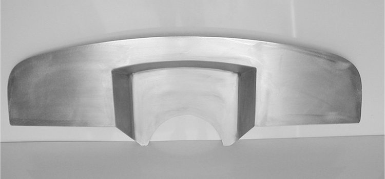 CV285 Firewall for 1955-1957 Chevy Passenger Car, Custom Curved, 4 in. Setback