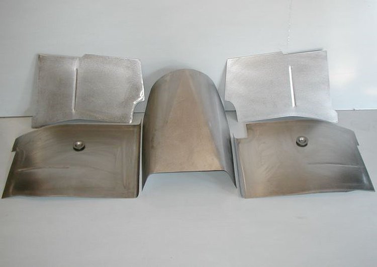 CV286 Floorboard Kit for 1960-1966 Chevy Pickup, Front, To Fit Firewall