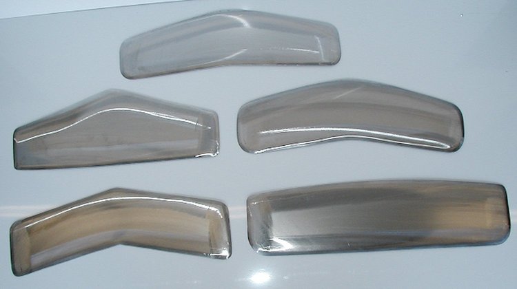 CVC53-59 Cowl Vent Filler Panel for 1954-1959 Chevy Pickup, One-Piece Windowshield